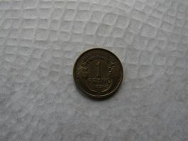 Münze 1 Franc Frankreich 1931                        (Nr.11)