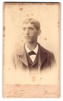 Fotografie A. Wicky, Berne, Portrait jun