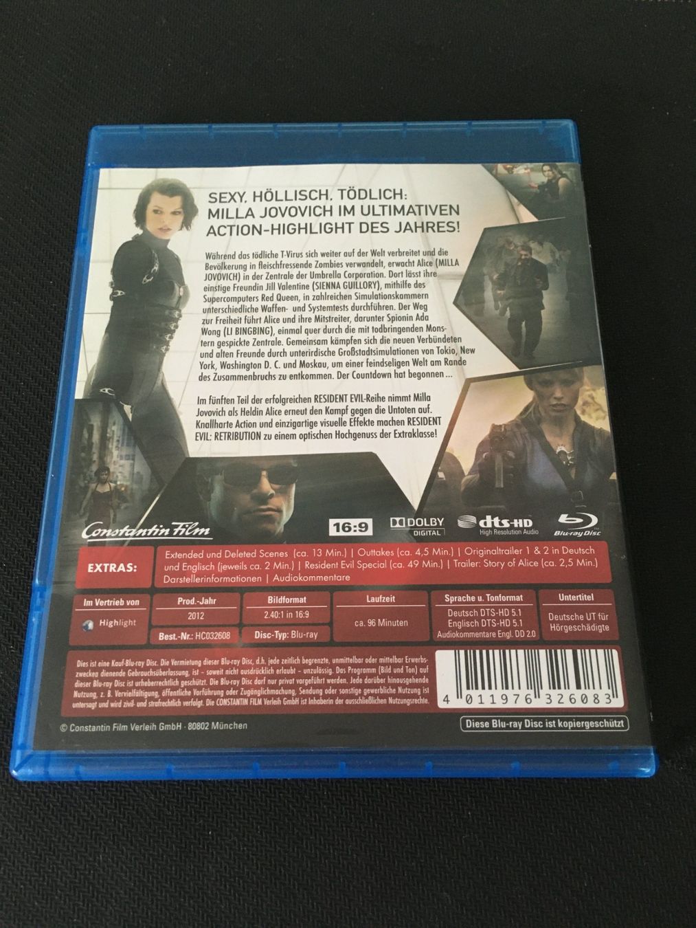Tutti i DVDs: Resident Evil - Retribution - Blu-ray – Usato da St.Gallen venduto da MedienJoe 1