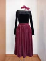 Neuwertiger Damen Samt Jupe von Mint& Berry Gr. 34