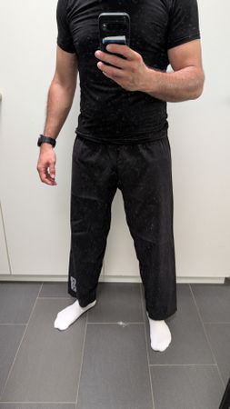 KWON Kung Fu Hose schwarz Gr. 170 – gebraucht, guter Zustand