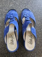 Walter Käfer Design, blaue Sandalen, Gr. 38.5 neu