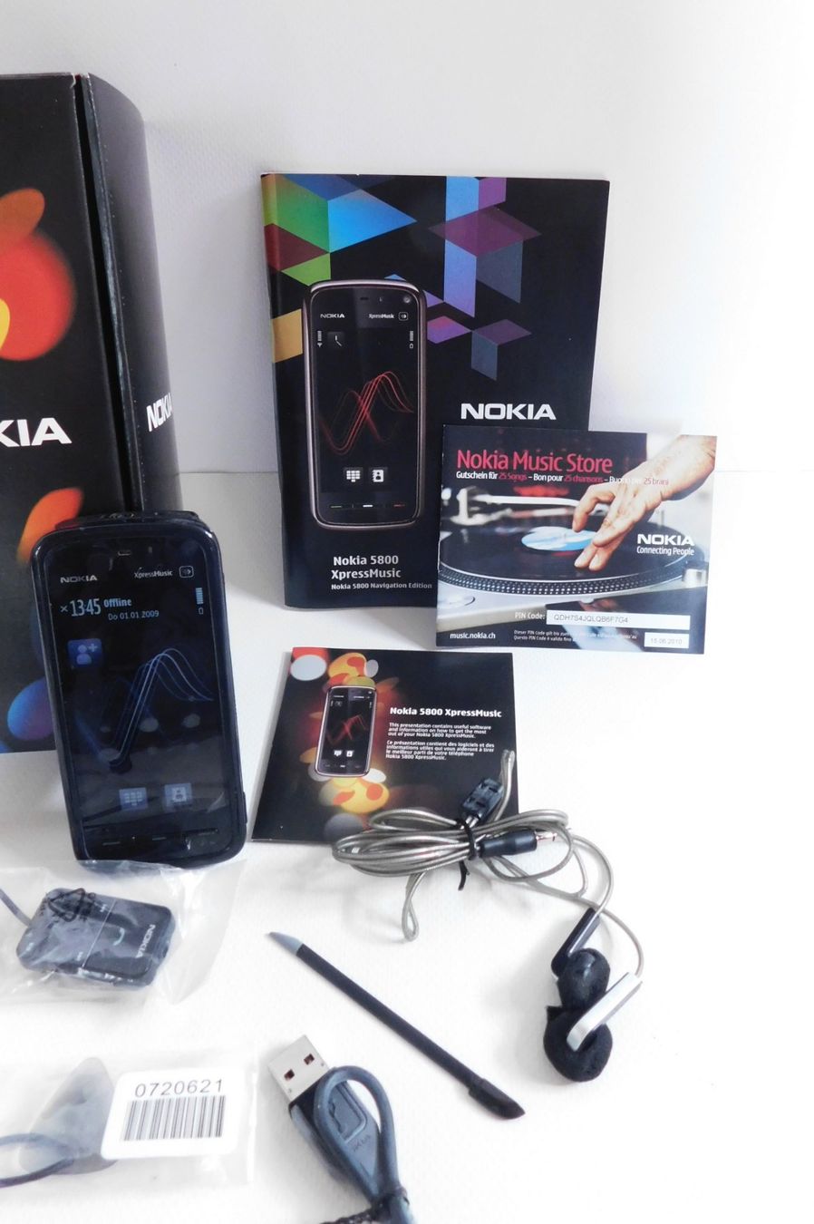 Nokia Telefoni cellulari / Smartphones: Nokia 5800 XpressMusic back 2008er – Usato da Emmenbrücke venduto da Ulisse-22 5