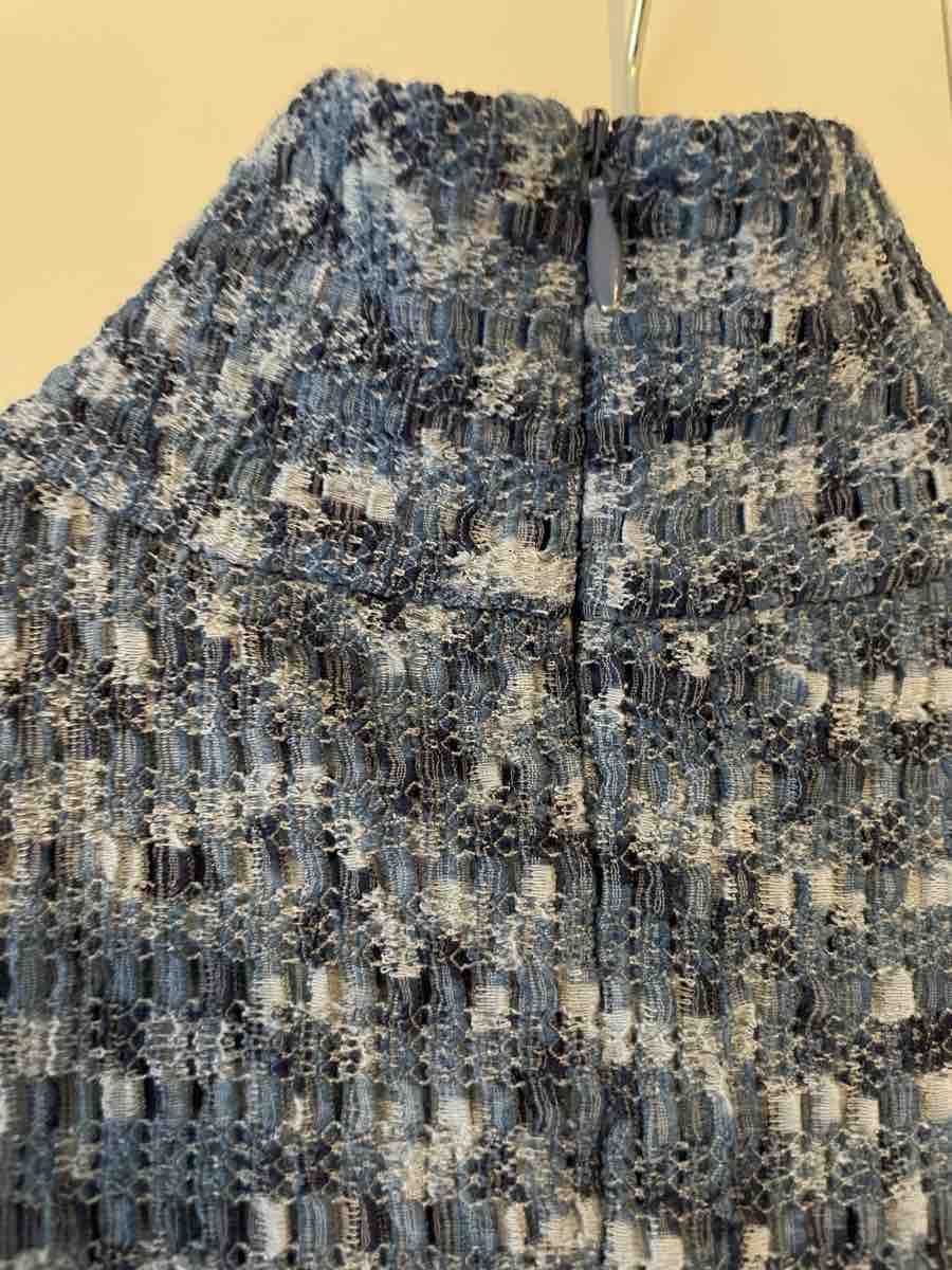 Top: Resume Blue Patterned turtle neck top – Nuovo (secondo la descrizione) da Thalwil venduto da mar_pj6v 4