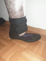 Schwarze Nieten Ballerinas Gr. 36