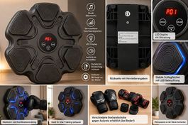 Elektronischer Boxtrainer mit LED & Musik