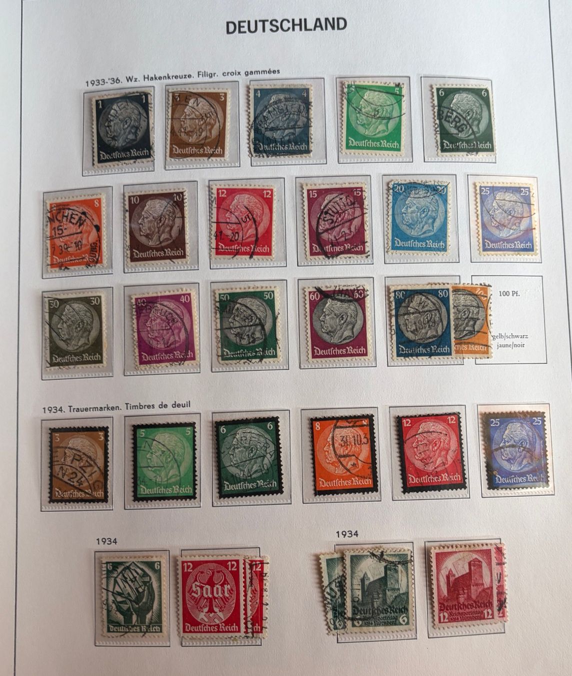 Tutti i francobolli: Briefmarken Deutsches Reich – Usato da Dotzigen venduto da ser_8hp9