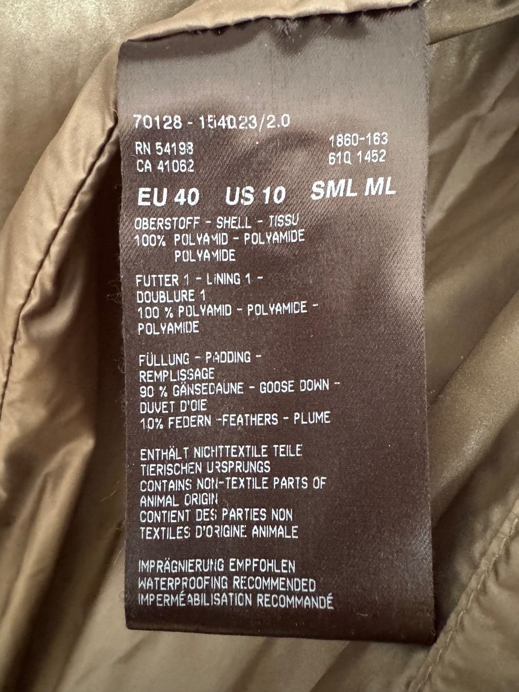 Bogner Giacche: Bogner Damen Daunenjacke Größe 40 in Olive – Usato da Kloten venduto da mybestbrands 6