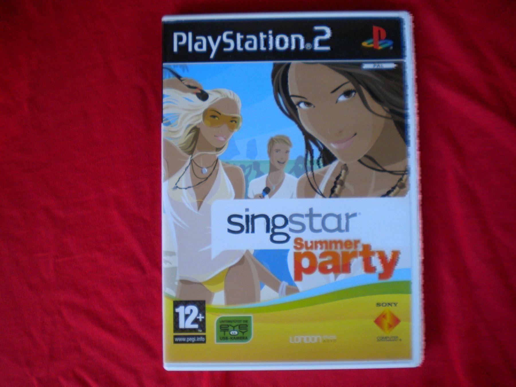 Sony Jeux: Singstar " Summer Party " für PS-2 – D'occasion à Spreitenbach par Sniper8952