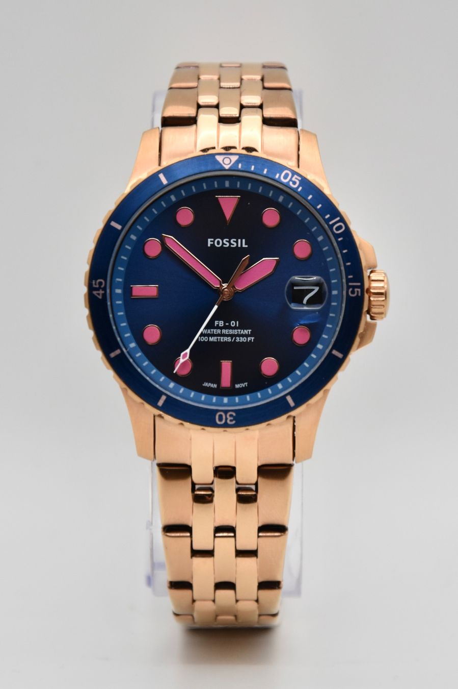 Fossil Uhren: Fossil Damenuhr FB-01 Roségold – Neu (gemäss Beschreibung) aus Winterthur von octagonw