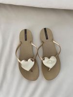 MUST HAVE - stilvolle und edle IPANEMA Flip-Flops,gold,41/42