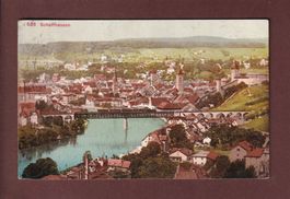 SCHAFFHAUSEN - Teil mit Bahnbrücke - 1912