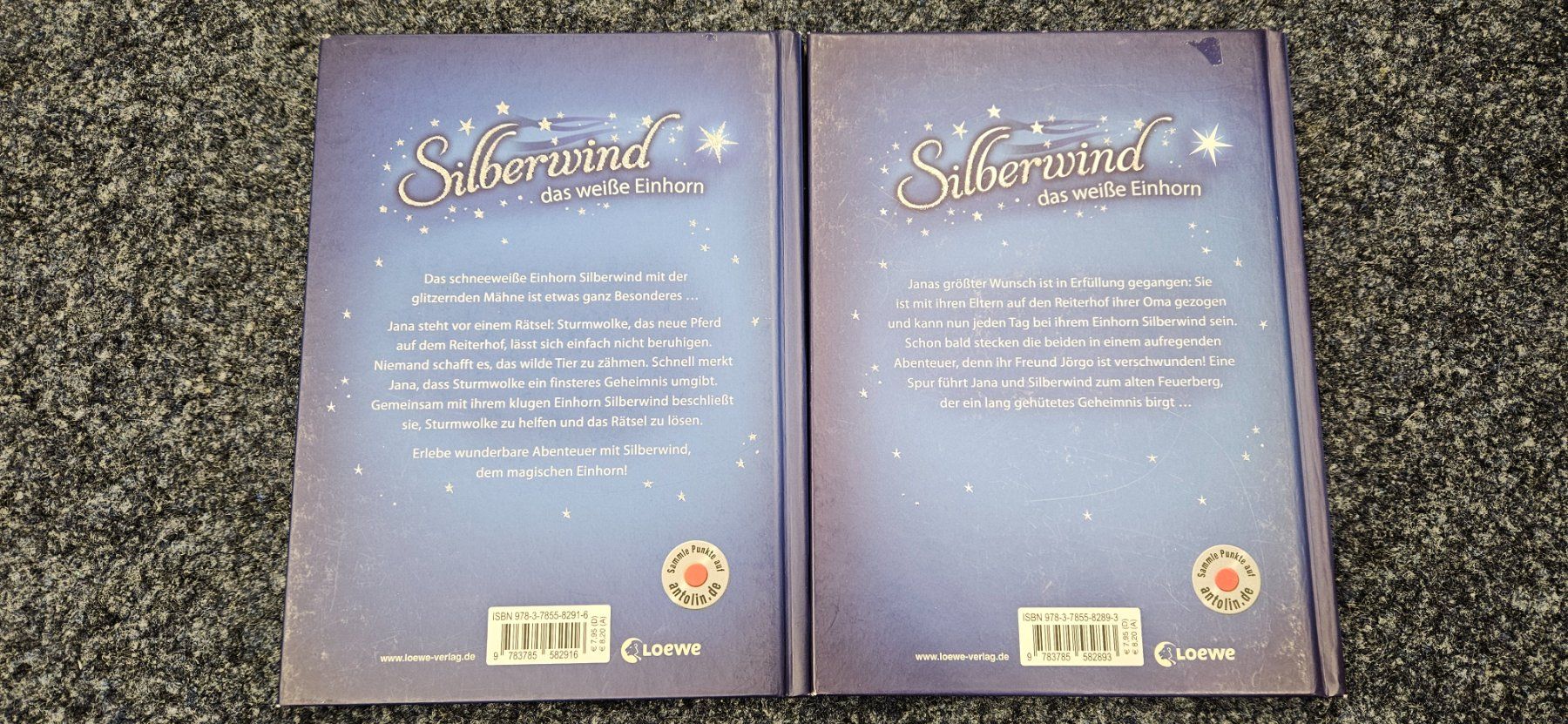 Libri: 2x Silberwind - das weisse Einhorn – Usato da Balgach venduto da silvia2030 1