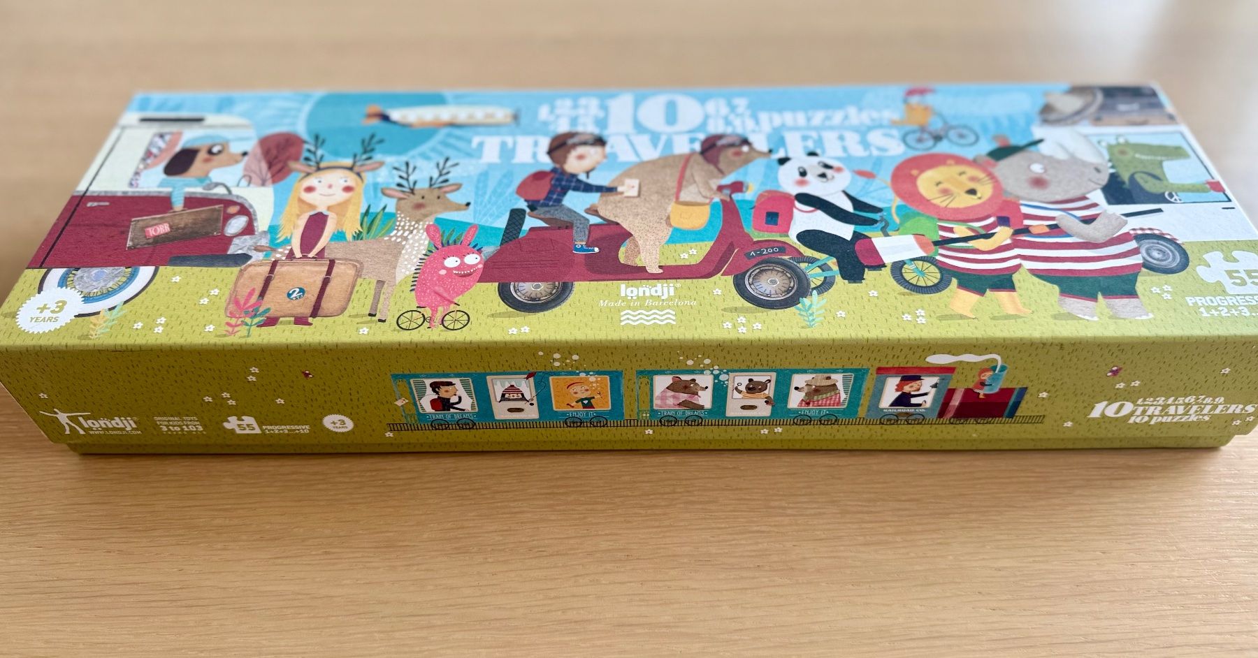 Puzzles: Londji Puzzles 10 Travellers – Gebraucht aus Meilen von tplm 1