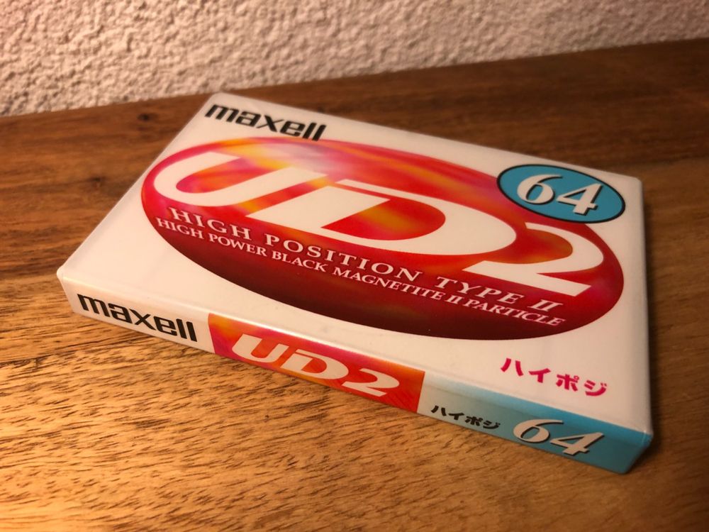 MAXELL UD-2 Type II Chrom Tape in Originalverpackung rar!! | Kaufen auf ...