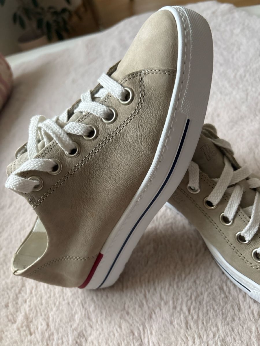 Paul Green Scarpe da donna: Paul Green Sneaker Beige ! – Usato da langenthal venduto da rundholz7 5