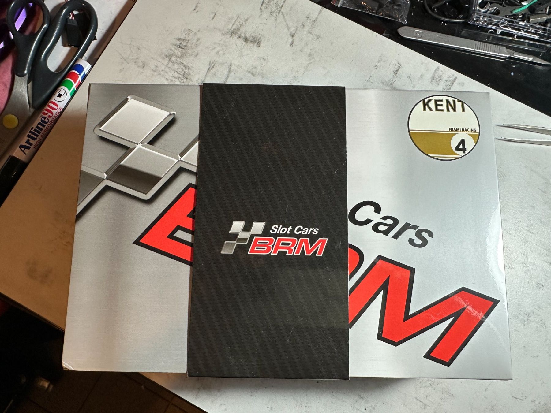 Piste: Slotcar BRM Ford Capri "Kent" – Nuovo e nell'imballaggio originale da Allschwil venduto da dlauti
