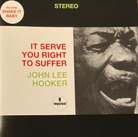 John Lee Hooker CD It serves you right to suffer – Blues