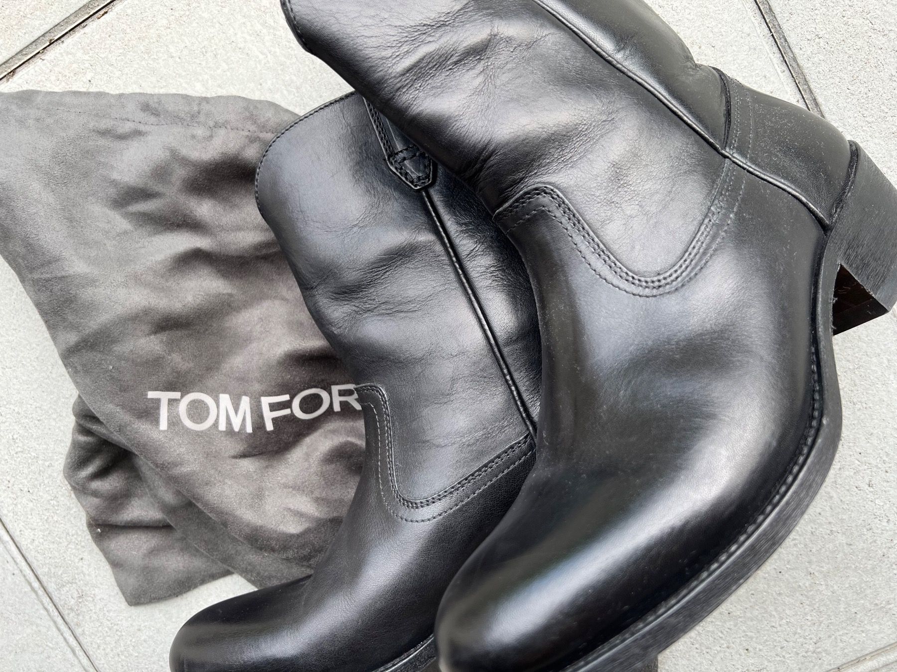 Scarpe da uomo: TOM FORD Bottinen Gr. 6.5 – Usato da Engelberg venduto da bel_5zn2