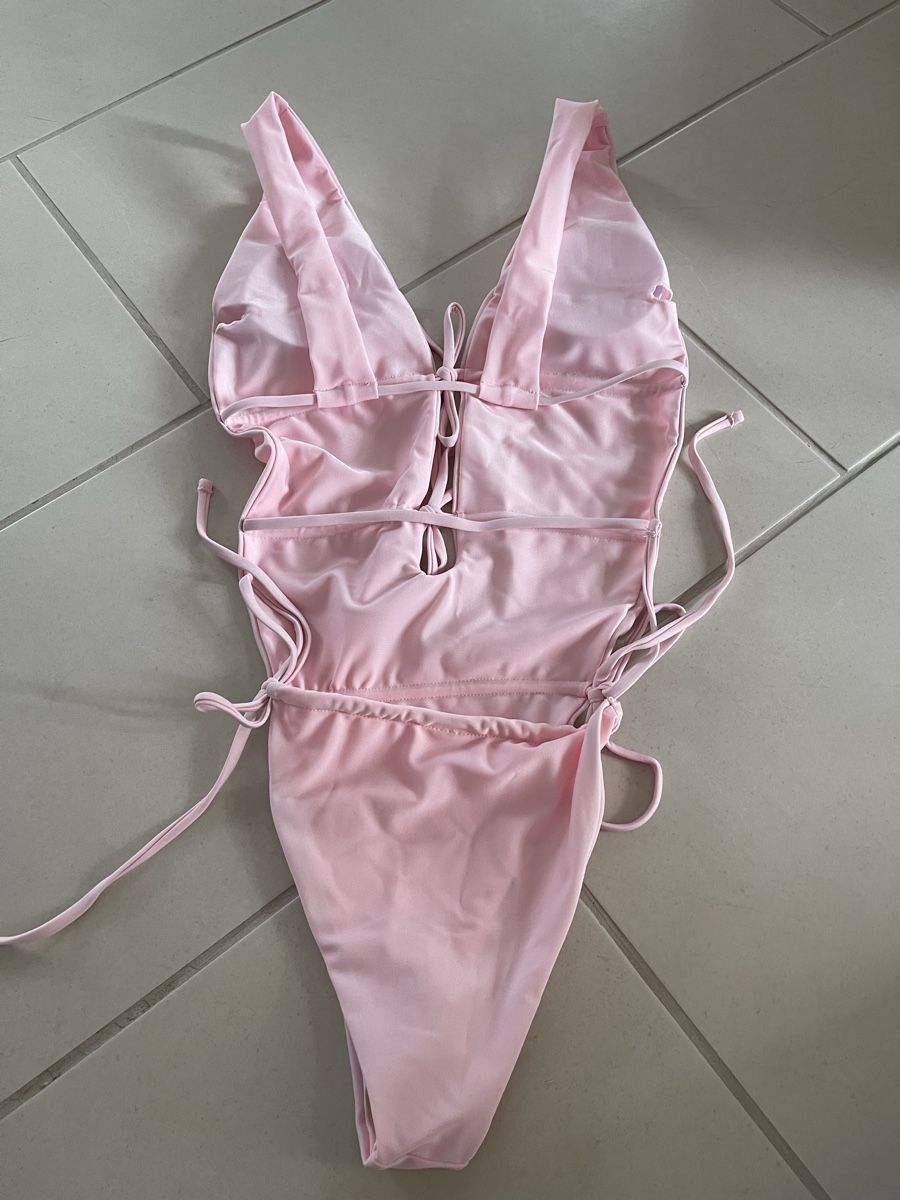 Costumi da bagno & Bikini: Schicker Badeanzug in Rosa Grösse S – Nuovo e nell'imballaggio originale da Bassersdorf venduto da Sandy456 4