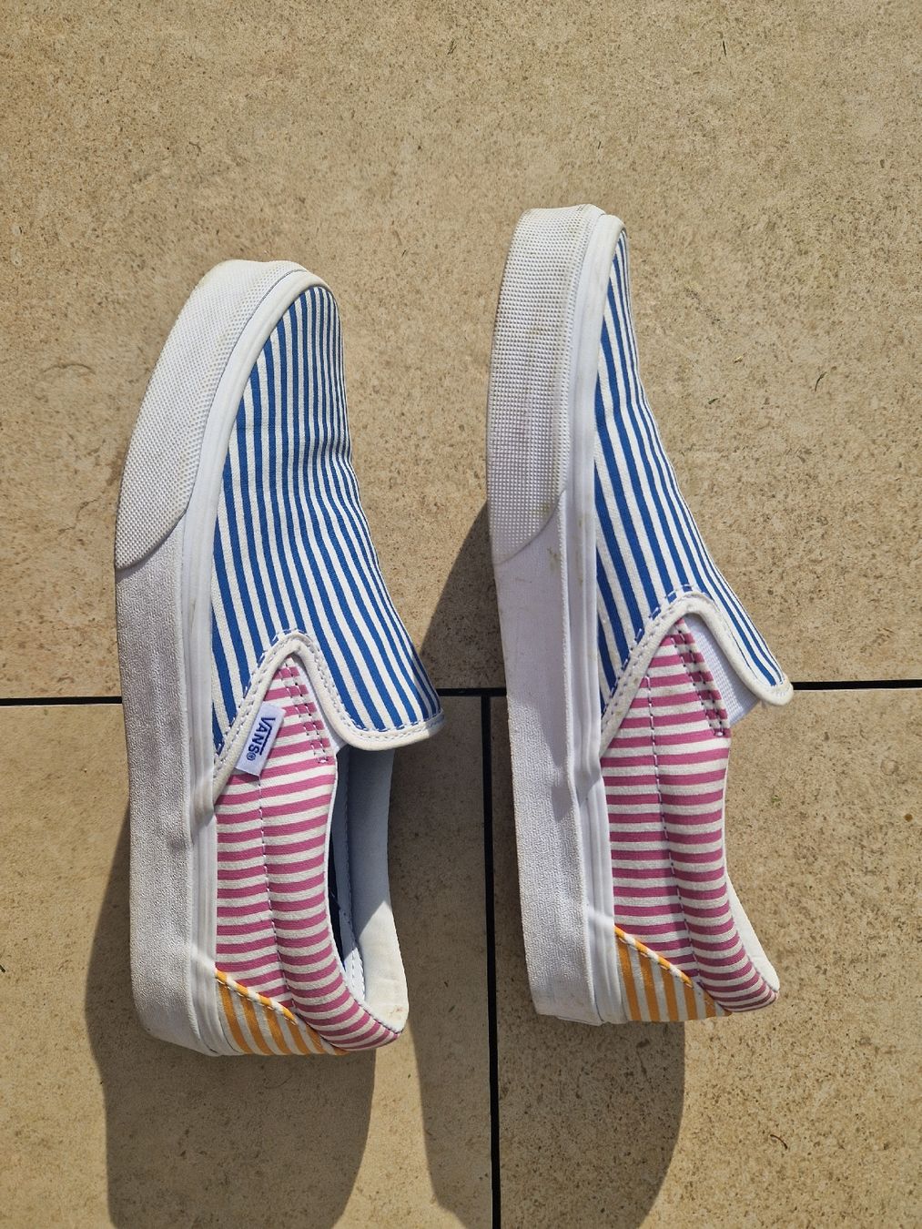 Vans Scarpe da uomo: Vans Slip-On Sneaker, Gr. 40.5, gestreift – Usato da Wichtrach venduto da pri_hjg8 1