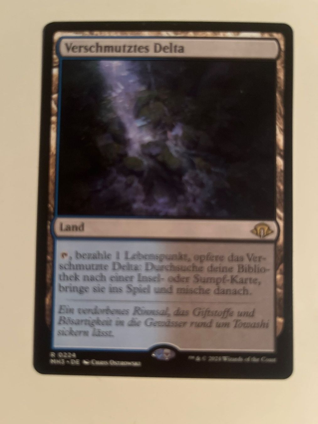 Magic The Gathering Sammelbilder & Trading cards: 1 x Verschmutztes Delta - Magic: The Gathering - MtG – Gebraucht aus Kriens von Shadi1980