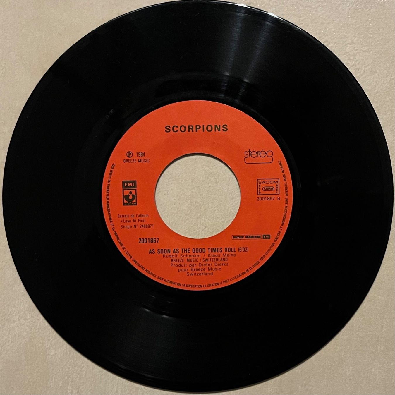 Dischi in vinile: SCORPONS - STILL LOVING YOU – Usato da Bussigny venduto da vinyl-pas-cher 1