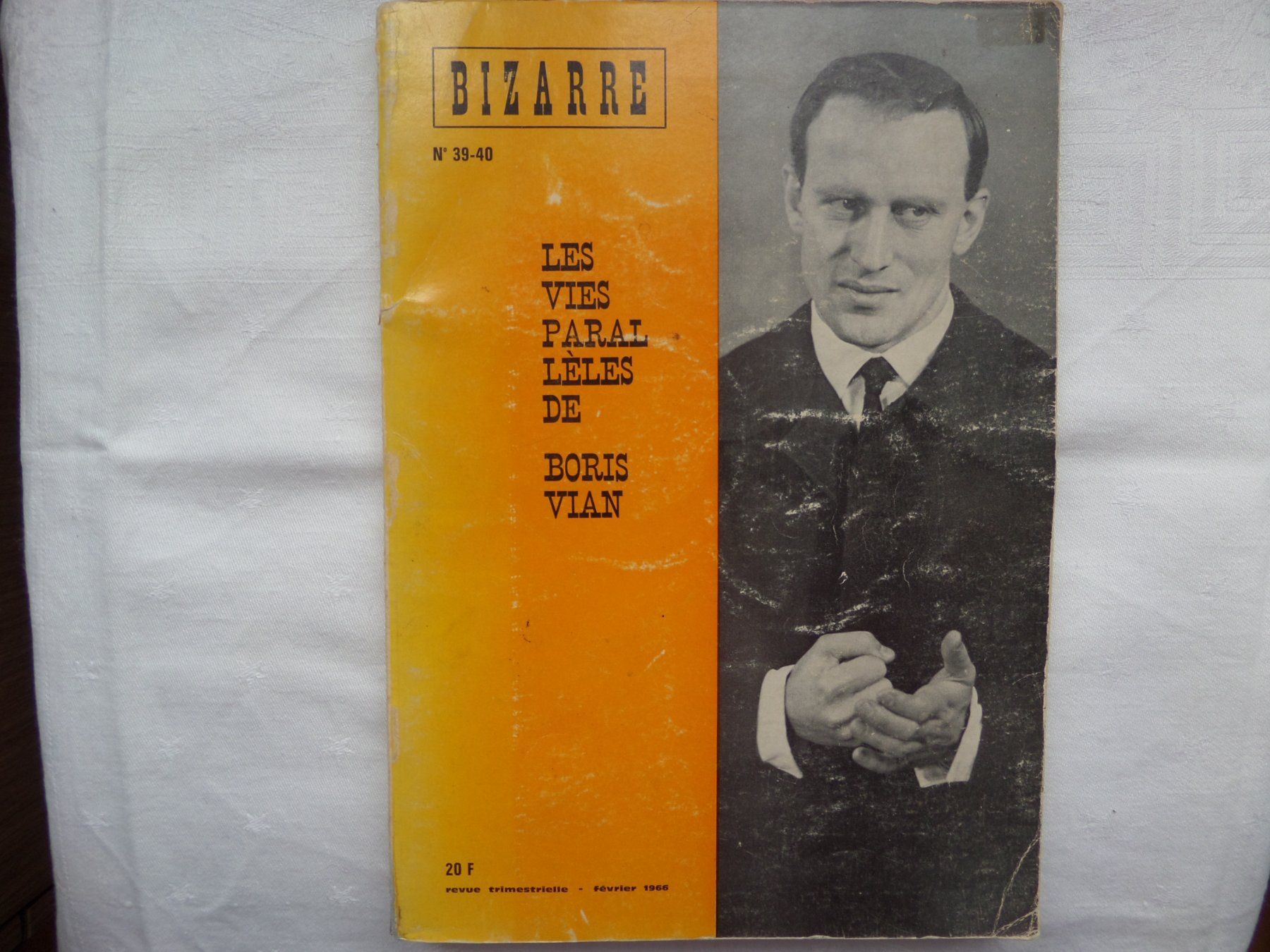Riviste & Magazine: Boris Vian  Les Vies Parallèles – Usato da Genève venduto da CDLPBookS
