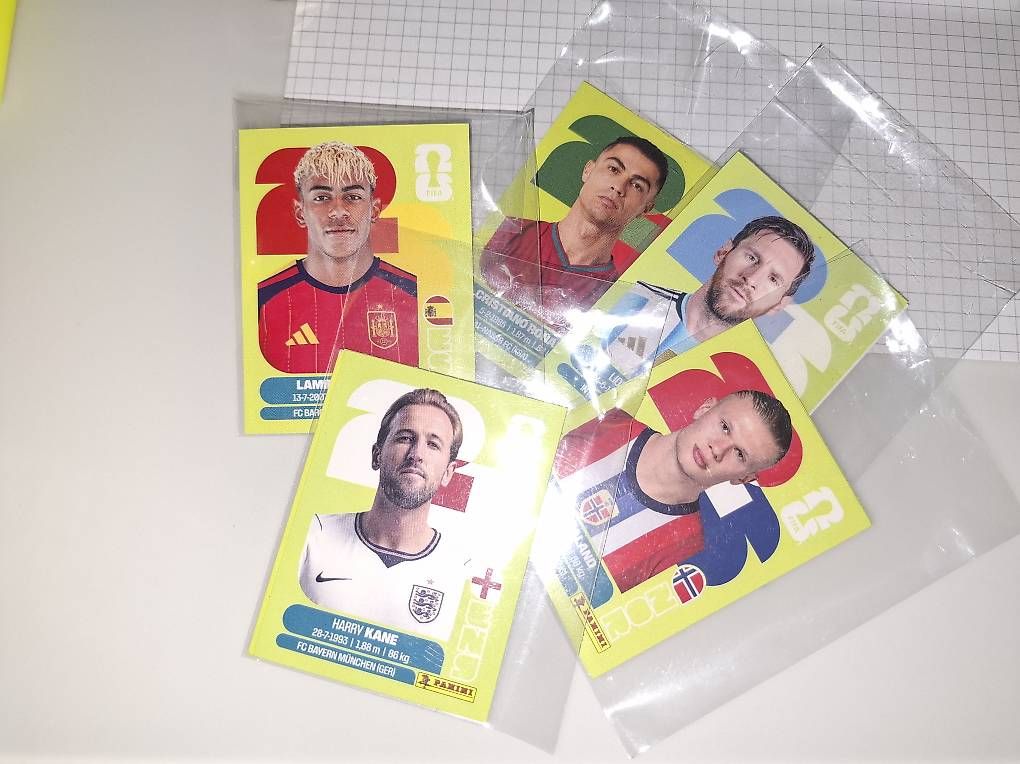 Cartes à collectionner: Panini Messi, Ronaldo, Haaland... – D'occasion à Oberbuchsiten par remady87
