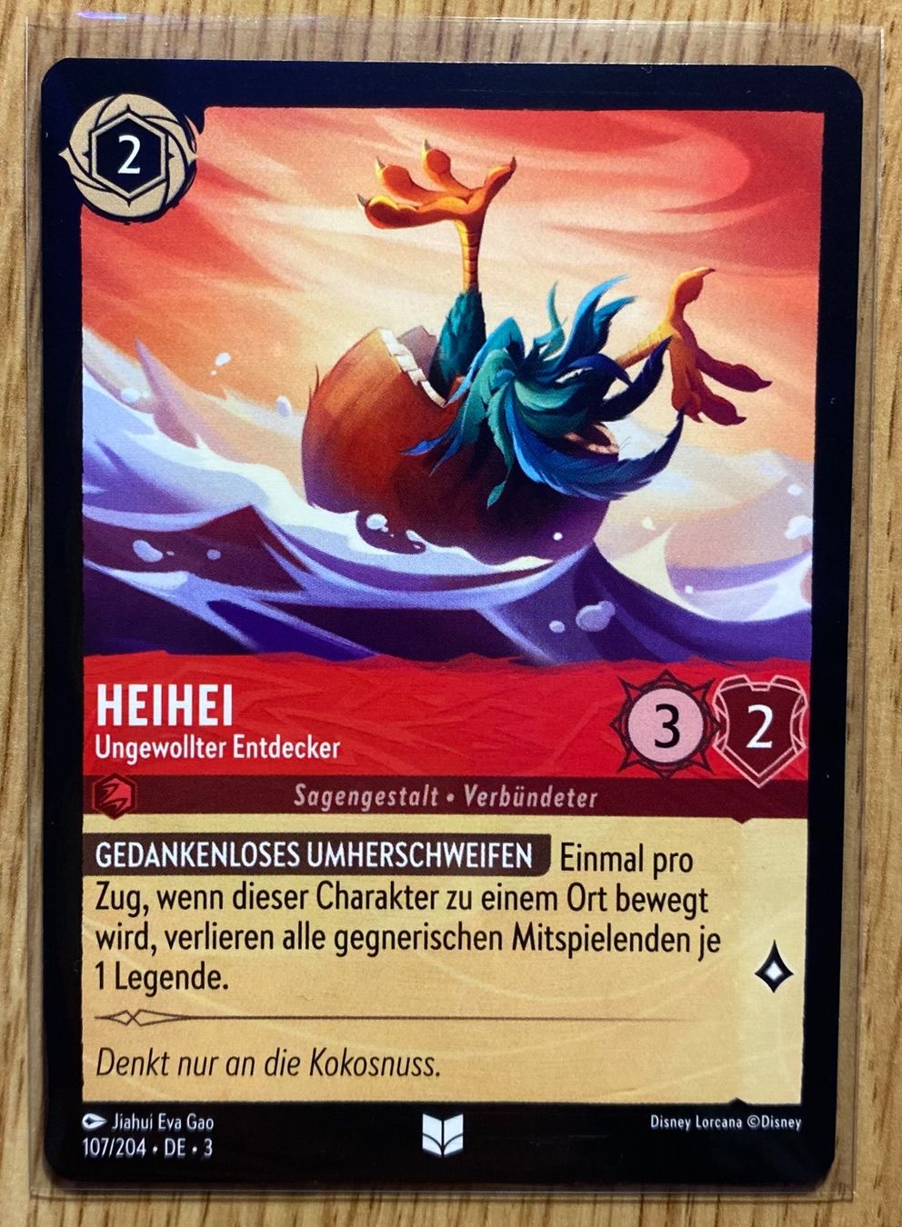 Disney Cartes à collectionner: HeiHei DE 107 Disney Lorcana 3 – Neuf (Voir description) à Rafz par SaintCruz
