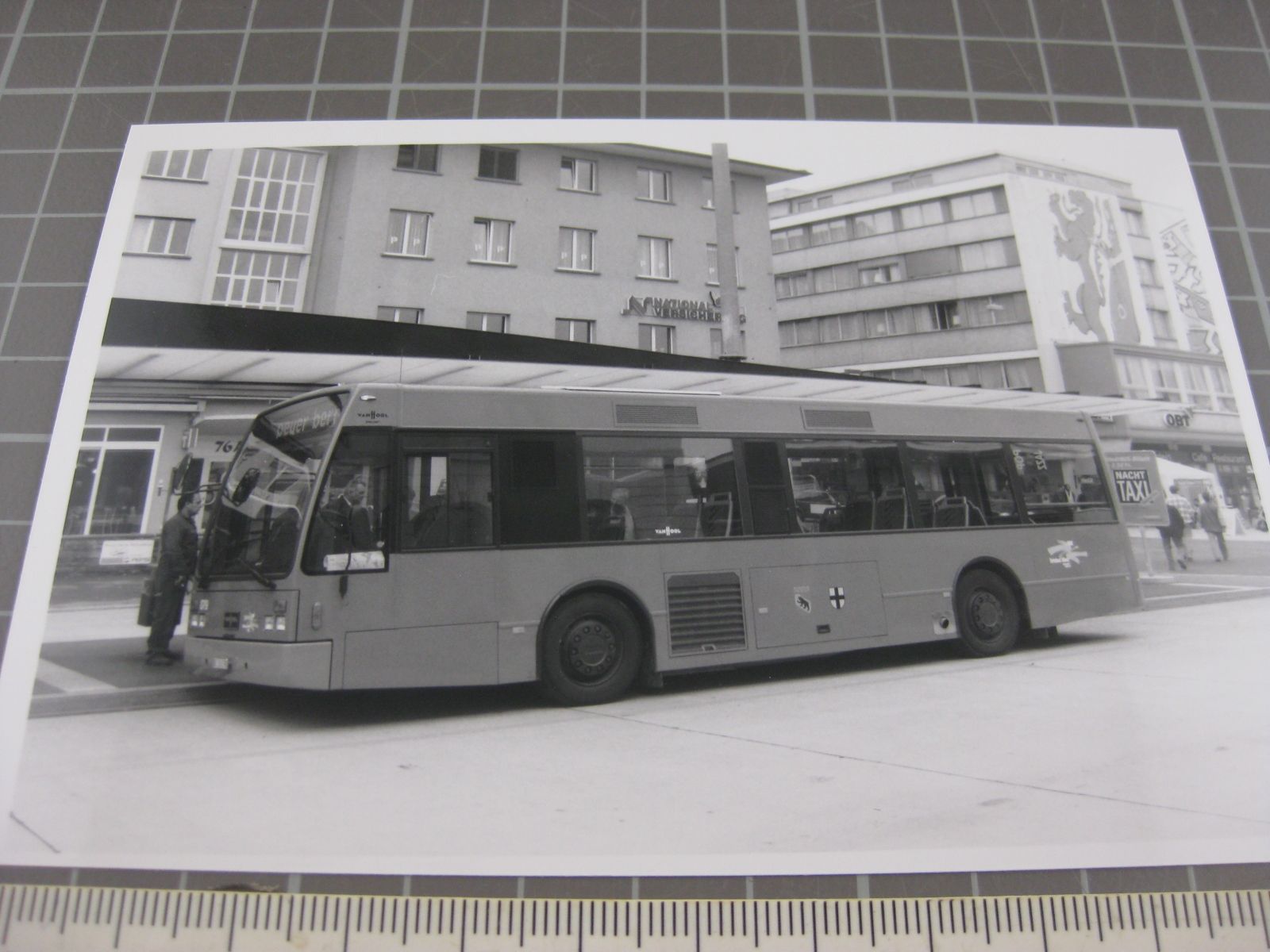 Cartoline postali: Frauenfeld mit Bus – Usato da Malters venduto da Marosko
