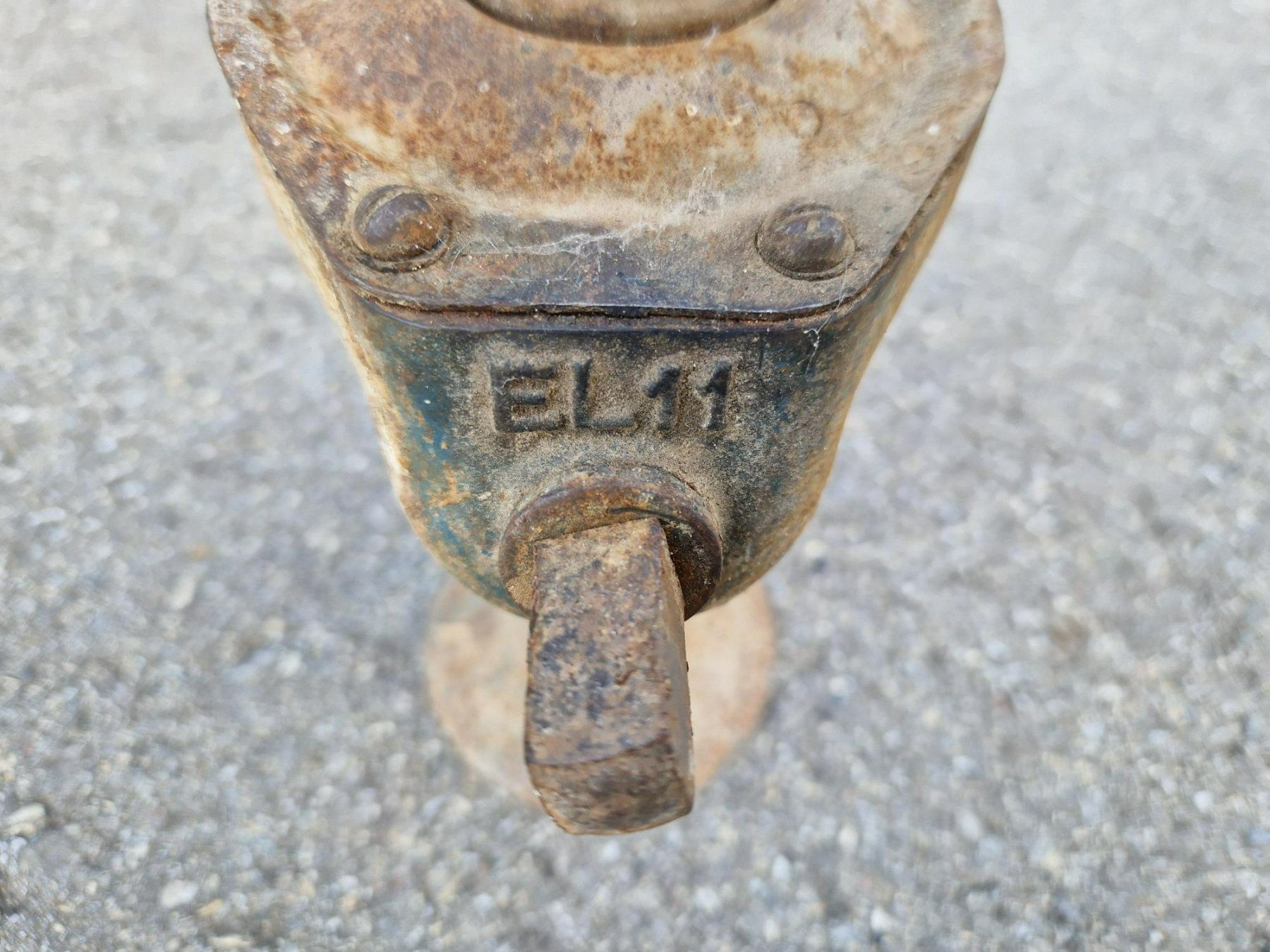 Bührer Trattori: Bilstein EL11 Oldtimer Wagenheber mechanisch, Traktor Bührer – Difettoso da Dürnten venduto da Bachtel84 4