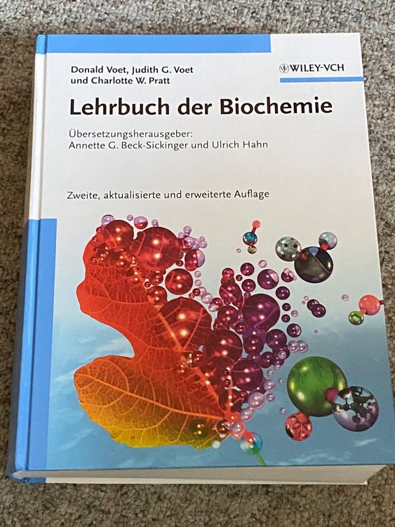 Lehrbuch Der Biochemie | Kaufen Auf Ricardo