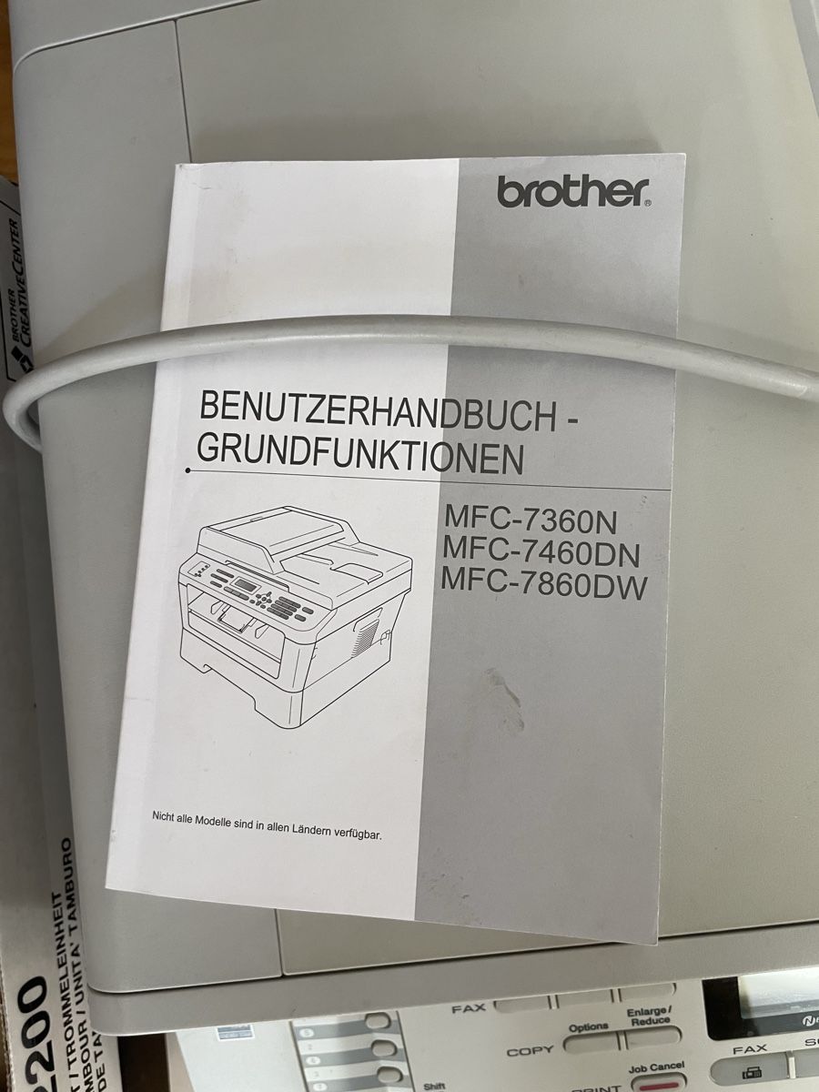 Brother Stampanti: Multifunktions-Drucker s/w Brother MFC-7360N – Usato da Burgdorf venduto da JoMeSch 1