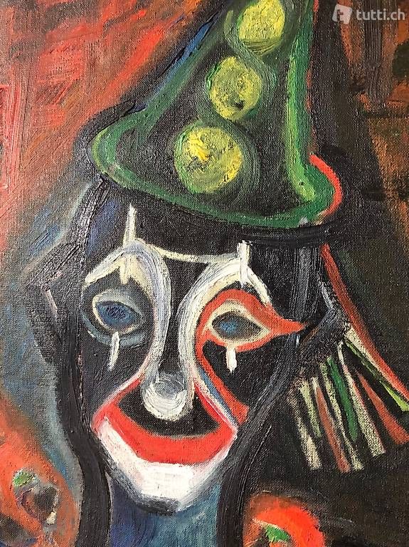 Gemälde: Der Clown – Gebraucht aus Balsthal von Phipo8 1