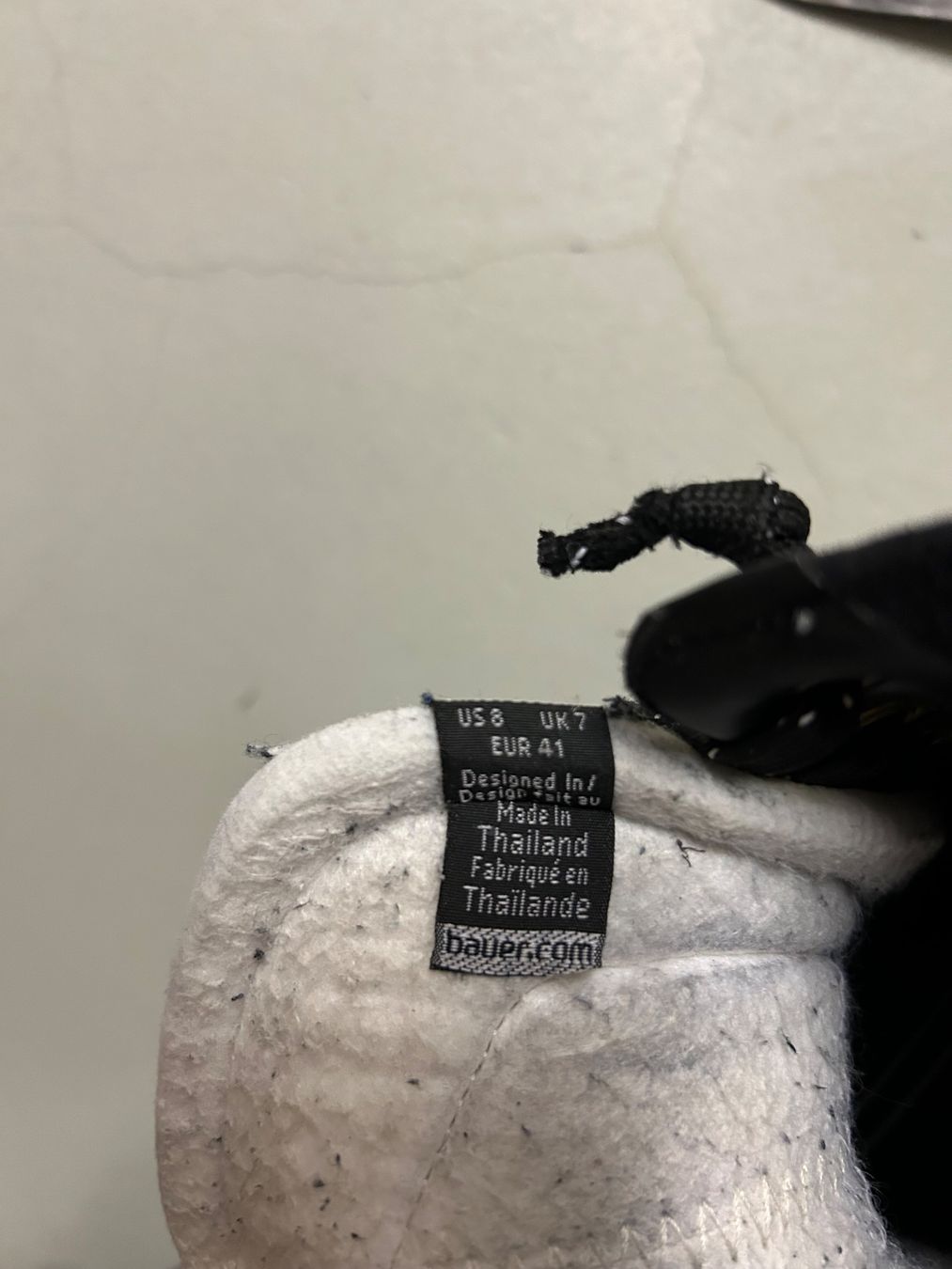Bauer Pattini da ghiaccio: Bauer Goalie-Schlittschuhe Gr. 41 – Usato da Lütisburg venduto da Gizmo02 1