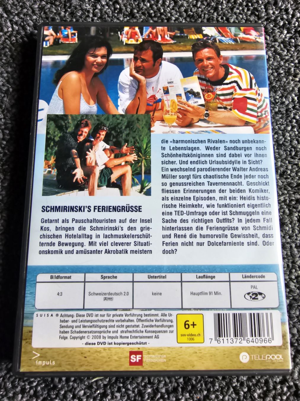 Tutti i DVDs: SchamrinSKI's Feriengrüsse KOS(20657) – Usato da Ruswil venduto da jan_bxl5 1