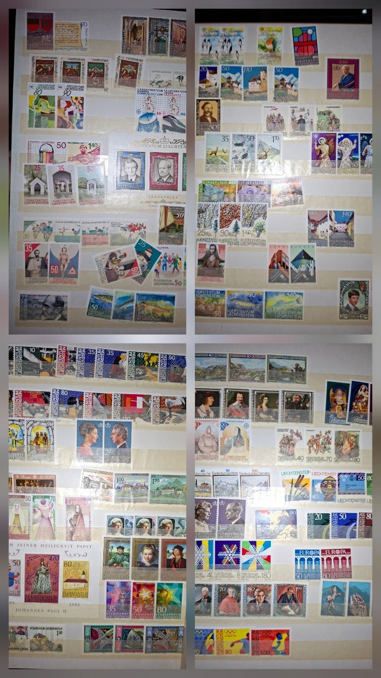 Tous les timbres: Sammlung Liechtenstein  – D'occasion à Balgach par SIMEON27 1
