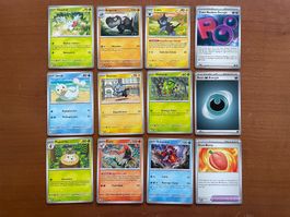Pokemon 12er Karten Set (Versand gratis)