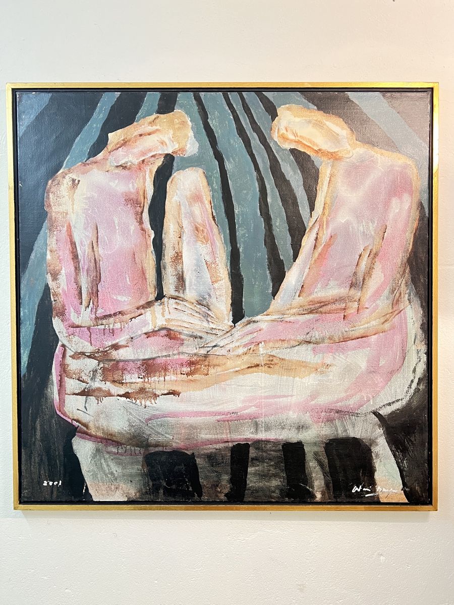 Gemälde: Tableau huile d'Antonie Burger – Gebraucht aus Vétroz von Chrisbad60