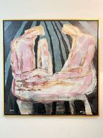 Tableau huile d'Antonie Burger
