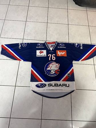 ZSC Lions Gameworn Jersey Noah Meier 2019/20