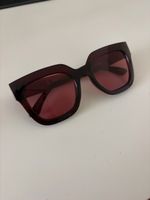 Sonnenbrille Damen Neuwertig UV Schutz Sommer Style Bordeaux