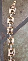 Armband Goldfarben Gliederarmband 18cm guter Zustand