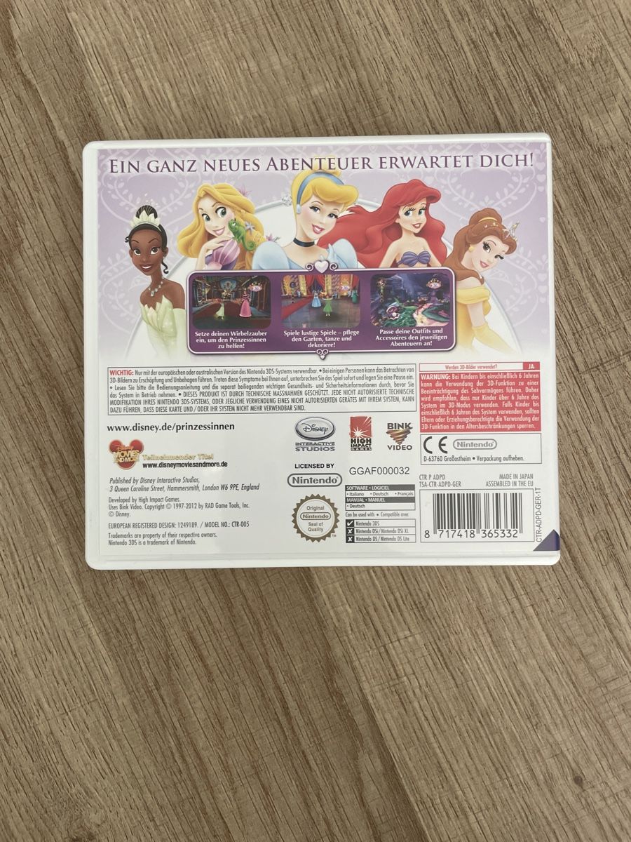 Giochi: Disney Prinzessin Nintendo 3DS  – Usato da Hagendorn venduto da masterchieff 1