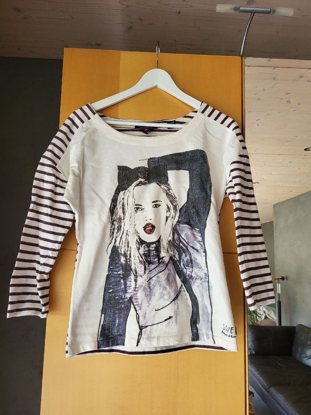 Maison Scotch Maglioni & Felpe: Top Maison Scotch manches 3/4 rayé  – Nuovo (secondo la descrizione) da Aproz (Nendaz) venduto da mar_zxm9