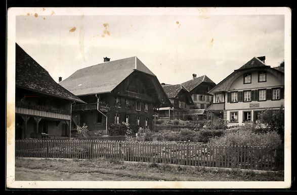 Cartoline postali: AK Rüeggisberg, Ortspartie – Usato da Berlin venduto da bartko-reher