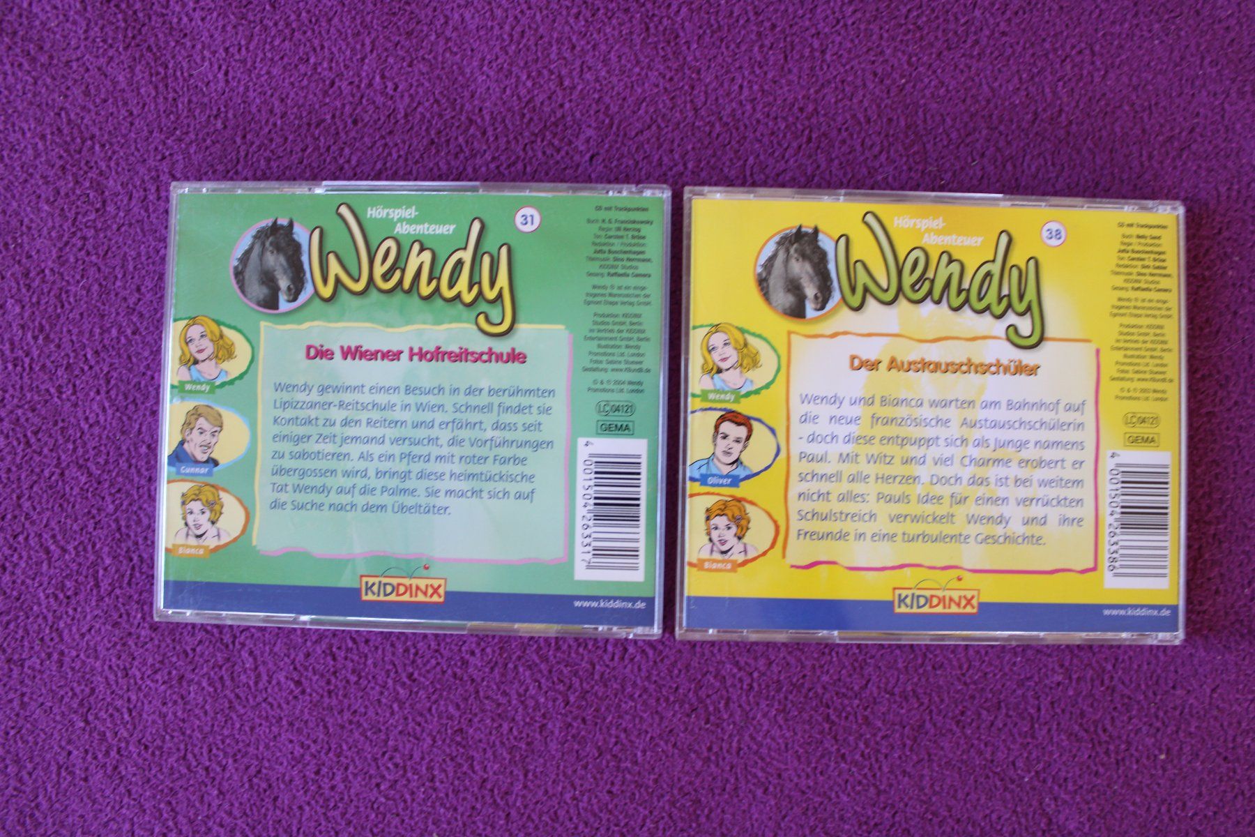 CDs: 7 - Wendy - Hörspiel - CD´s – Gebraucht aus Müllheim Dorf von Seeeule01 2