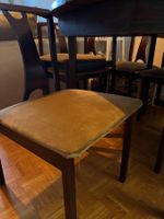 Set of 6 Vintage Solid Rosewood Dining Chairs