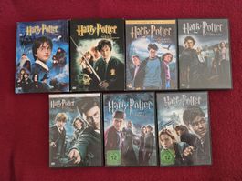 Harry Potter DVD Kollektion komplett 